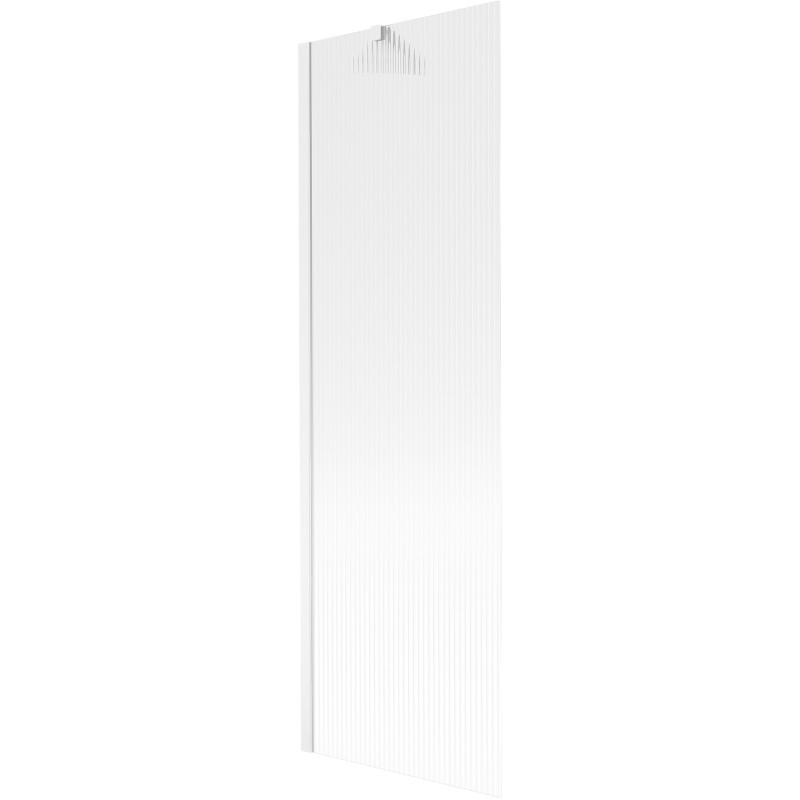 Mexen Next paroi de douche 1 volet 60 x 150 cm, rayures, blanc - 895-060-000-00-09-20