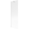 Paroi de baignoire 1 volet Mexen Next 60 x 150 cm, striée, blanche - 895-060-000-00-09-20