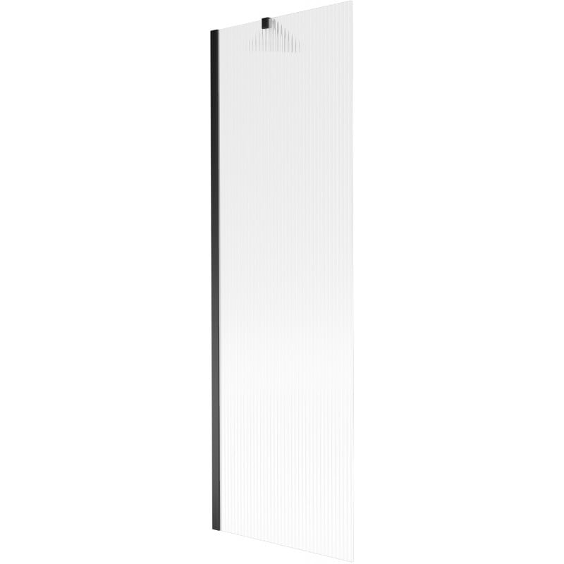 Mexen Next paroi de baignoire 1 volet 60 x 150 cm, rayures, noir - 895-060-000-00-09-70