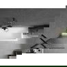 Mexen Next pare-douche 1-volet 60 x 150 cm, rayures, noir - 895-060-000-00-09-70