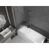 Mexen Next pare-douche 1-volet 70 x 150 cm, rayures, chrome - 895-070-000-00-09-01