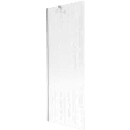 Mexen Next paroi de baignoire 1 volet 70 x 150 cm, stries, chrome - 895-070-000-00-09-01