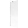 Mexen Next paroi de baignoire 1 volet 70 x 150 cm, stries, chrome - 895-070-000-00-09-01