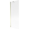 Mexen Next paroi de baignoire 1 volet 70 x 150 cm, rayures, doré - 895-070-000-00-09-50