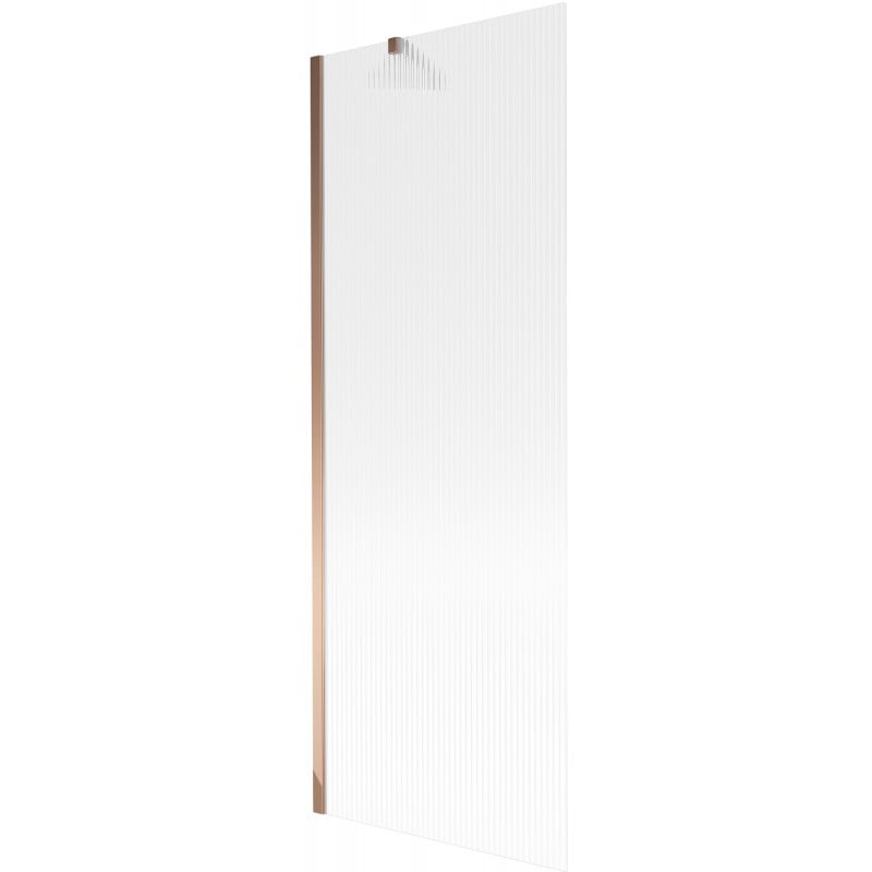 Mexen Next paroi de douche à 1 panneau 70 x 150 cm, rayures, or rose - 895-070-000-00-09-60
