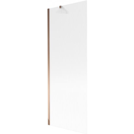 Mexen Next paroi de douche à 1 panneau 70 x 150 cm, rayures, or rose - 895-070-000-00-09-60