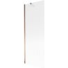 Mexen Next paroi de douche à 1 panneau 70 x 150 cm, rayures, or rose - 895-070-000-00-09-60