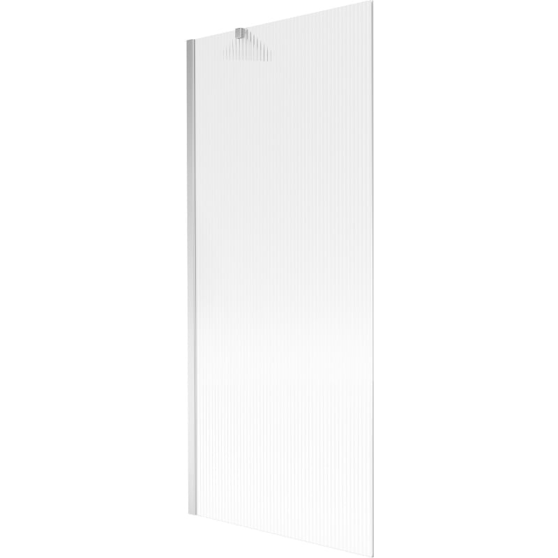 Mexen Next paroi de baignoire 1 battant 80 x 150 cm, stries, chrome - 895-080-000-00-09-01