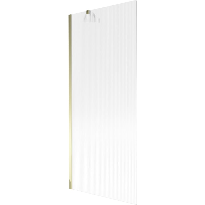 Mexen Next paroi de douche à 1 volet 80 x 150 cm, rayures, or - 895-080-000-00-09-50