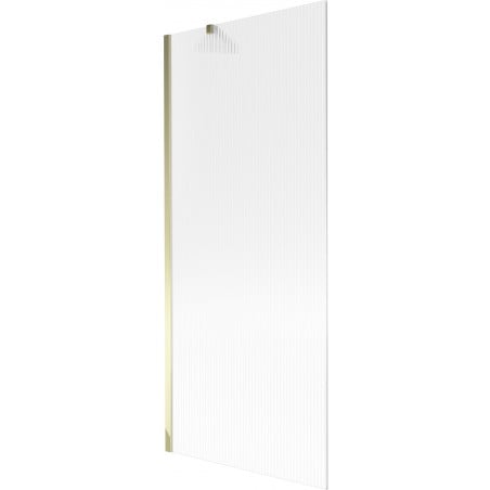 Mexen Next paroi de douche à 1 volet 80 x 150 cm, rayures, or - 895-080-000-00-09-50