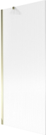 Mexen Next paroi de douche à 1 volet 80 x 150 cm, rayures, or - 895-080-000-00-09-50