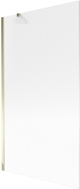 Mexen Next paroi de baignoire 1-volet 100 x 150 cm, rayures, doré - 895-100-000-00-09-50
