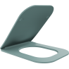 Mexen Teo abattant slim à descente lente, duroplast, vert clair mat - 39840048