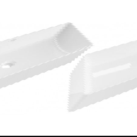 Mexen Nadia lavabo de comptoir 60 x 35 cm, Blanc - 21616000