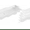 Mexen Nadia lavabo de comptoir 60 x 35 cm, Blanc - 21616000
