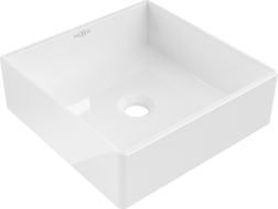 Mexen Goya lavabo de comptoir 35 x 35 cm, Blanc - 22183500