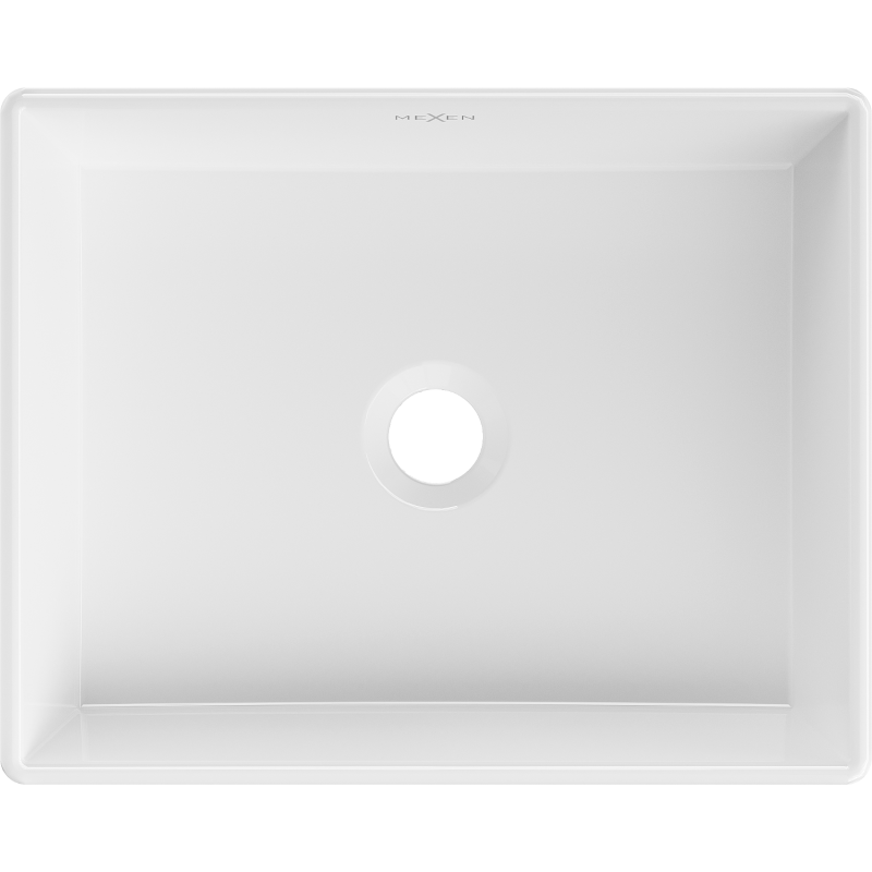 Mexen Goya lavabo de comptoir 40 x 32 cm, blanc - 22184000