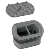 Syphon Mexen avec filtre pour caniveau linéaire rotatif, gris - 1010098