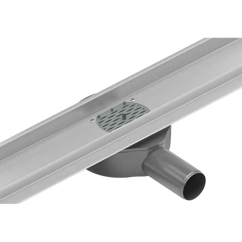 Mexen siphon avec filtre pour écoulement linéaire rotatif, gris - 1010098