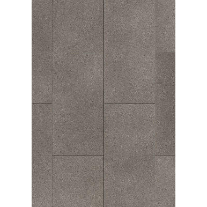 Mexen Grey Mist échantillon de panneaux vinyles 610 x 305 mm SPC 6,5 mm, sous-couche IXPE 1,5 mm, 4 V-Fuga, Pierre - F1155-S