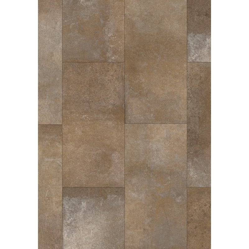 Mexen Silver Brown échantillon de panneaux vinyles SPC 6,5 mm, sous-couche IPEX 1,5 mm, 4 V-Joint, Brique - F1160-S