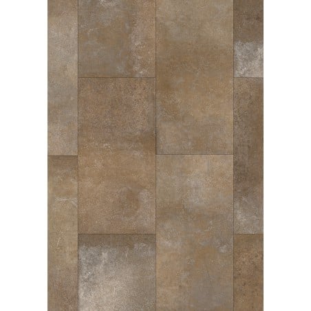 Mexen Silver Brown échantillon de panneaux vinyles SPC 6,5 mm, sous-couche IPEX 1,5 mm, 4 V-Joint, Brique - F1160-S