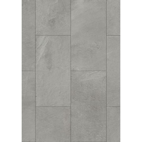 Mexen Grey Leaf échantillon de panneaux vinyle SPC 6,5 mm, sous-couche IPEX 1,5 mm, 4 V-Fuga, Ardoise - F1163-S