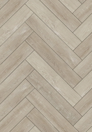 Mexen Parker échantillon de panneaux vinyles à chevrons SPC 6,5 mm, sous-couche IXPE 1,5 mm, 4 V-Fuge, Chêne - F1166-S