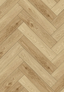 Mexen Anniston échantillon de panneaux vinyles chevron SPC 6,5 mm, sous-couche IPEX 1,5 mm, 4 V-Fuge, Chêne - F1171-S