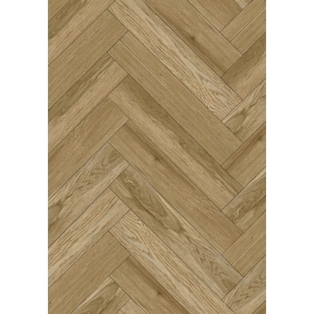 Mexen Manhattan échantillon de panneaux vinyle chevrons SPC 6,5 mm, sous-couche IPEX 1,5 mm, 4 V-Joint, Chêne - F1173-S