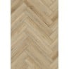 Mexen Worcester  échantillon de panneaux vinyles en chevron SPC 6,5 mm, sous-couche IPEX 1,5 mm, 4 V-Joint, Chêne - F1176-S