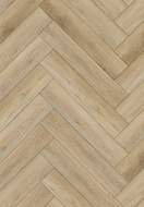 Mexen Worcester  échantillon de panneaux vinyles en chevron SPC 6,5 mm, sous-couche IPEX 1,5 mm, 4 V-Joint, Chêne - F1176-S