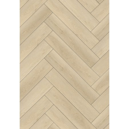 Mexen Providence  échantillon de panneaux vinyles motif chevrons SPC 6,5 mm, sous-couche IPEX 1,5 mm, 4 V-Joint, Chêne