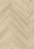 Mexen Providence  échantillon de panneaux vinyles motif chevrons SPC 6,5 mm, sous-couche IPEX 1,5 mm, 4 V-Joint, Chêne
