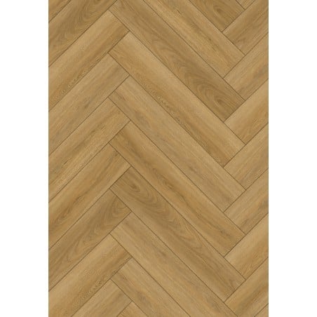 Mexen Chattanooga  échantillon de panneaux vinyle chevrons SPC 6,5 mm, sous-couche 1,5 mm, 4 chanfreins en V, Chêne - F1178-S