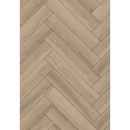 Mexen Palmdale  échantillon de panneaux en vinyle chevron SPC 6,5 mm, sous-couche IPEX 1,5 mm, 4 V-Joint, Chêne - F1180-S