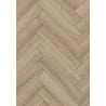 Mexen Palmdale  échantillon de panneaux en vinyle chevron SPC 6,5 mm, sous-couche IPEX 1,5 mm, 4 V-Joint, Chêne - F1180-S