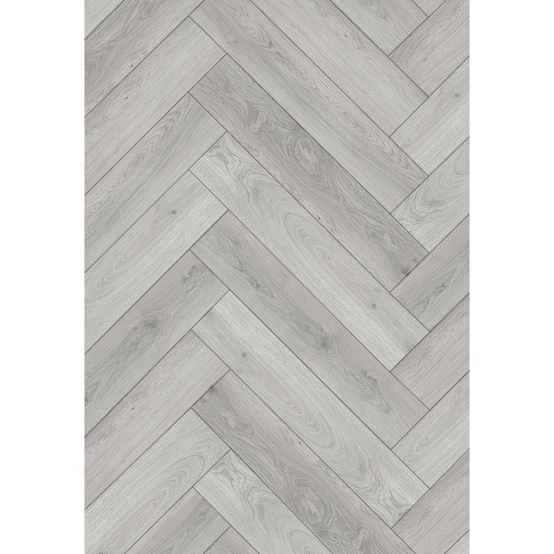 Mexen Saguaro  échantillon de panneaux vinyles chevron SPC 6,5 mm, sous-couche IPEX 1,5 mm, 4 V-Fuga, Chêne - F1182-S
