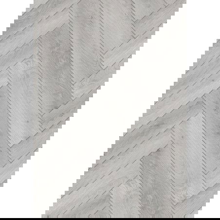 Échantillon de lames vinyles chevron 635 x 127 mm SPC 6,5 mm, support IPEX 1,5 mm, 4 V-Joint, Chêne - F1182-S