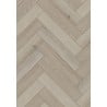 Mexen Wind Cave échantillon de panneaux vinyles chevrons SPC 6,5 mm, sous-couche IXPE 1,5 mm, 4 V-Joint, Chêne - F1183-S