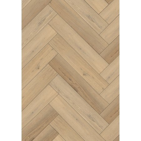 Mexen Rocky Mountain échantillon de panneaux vinyles chevron SPC 6,5 mm, sous-couche 1,5 mm, 4 V-Fuge, Chêne - F1184-S