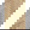 Échantillon de panneau vinyle charpente chevron 635 x 127 mm SPC 6,5 mm, sous-couche 1,5 mm, 4 V-Fuge, Chêne - F1184-S