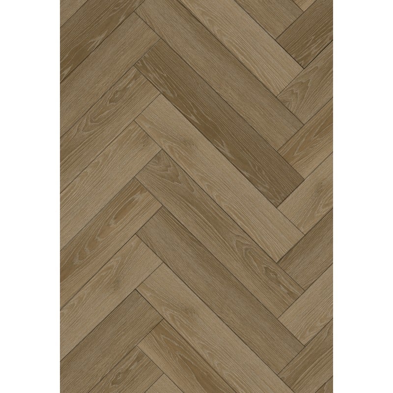 Mexen Yosemite  échantillon de panneaux en vinyle chevrons SPC 6,5 mm, sous-couche IPEX 1,5 mm, 4 V-Fuga, Chêne - F1185-S