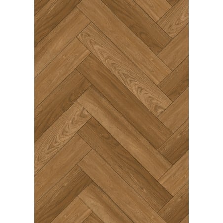 Mexen Overland Park échantillon de panneaux vinyles chevrons SPC 6,5 mm sous-couche 1,5 mm, 4 V-Joint, Jatoba - F1187-S