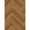 Mexen Overland Park échantillon de panneaux vinyles chevrons SPC 6,5 mm sous-couche 1,5 mm, 4 V-Joint, Jatoba - F1187-S