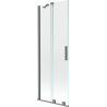 Mexen Velar paroi de baignoire 2 volets coulissants 70 x 150 cm, transparent, gun metal - 896-070-000-01-95
