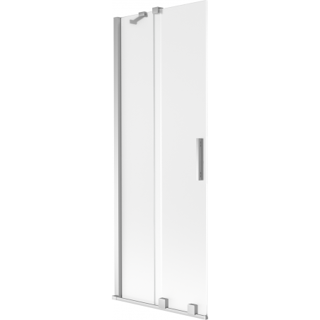 Mexen Velar paroi de douche coulissante à 2 panneaux 70 x 150 cm, givrée, chrome - 896-070-000-31-01
