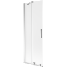 Mexen Velar paroi de baignoire coulissante 2 volets 70 x 150 cm, sablé, chrome - 896-070-000-31-01