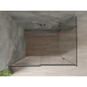 Mexen Omega cabine de douche coulissante 140 x 100 cm, graphite, chrome - 825-140-100-01-40