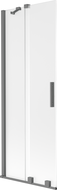 Mexen Velar pare-douche 2 panneaux coulissants 70 x 150 cm, givre, métal gun - 896-070-000-31-95